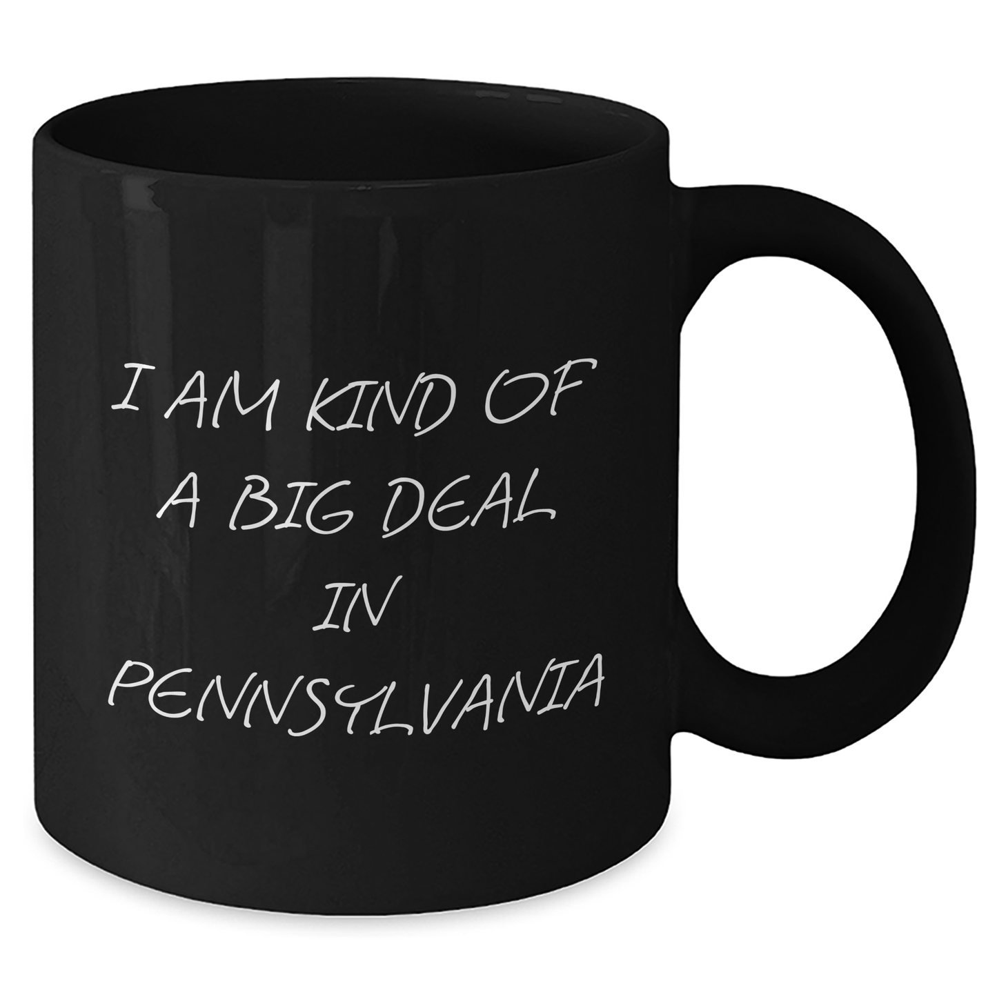 Funny Pennsylvania Mugs Gifts from Friends and Family for Mother's Day, 'I Am Kind Of A Prime Selection' Quote, Black Coffee Mug, 11oz or 15oz, Microwave and Dishwasher Safe - Additional