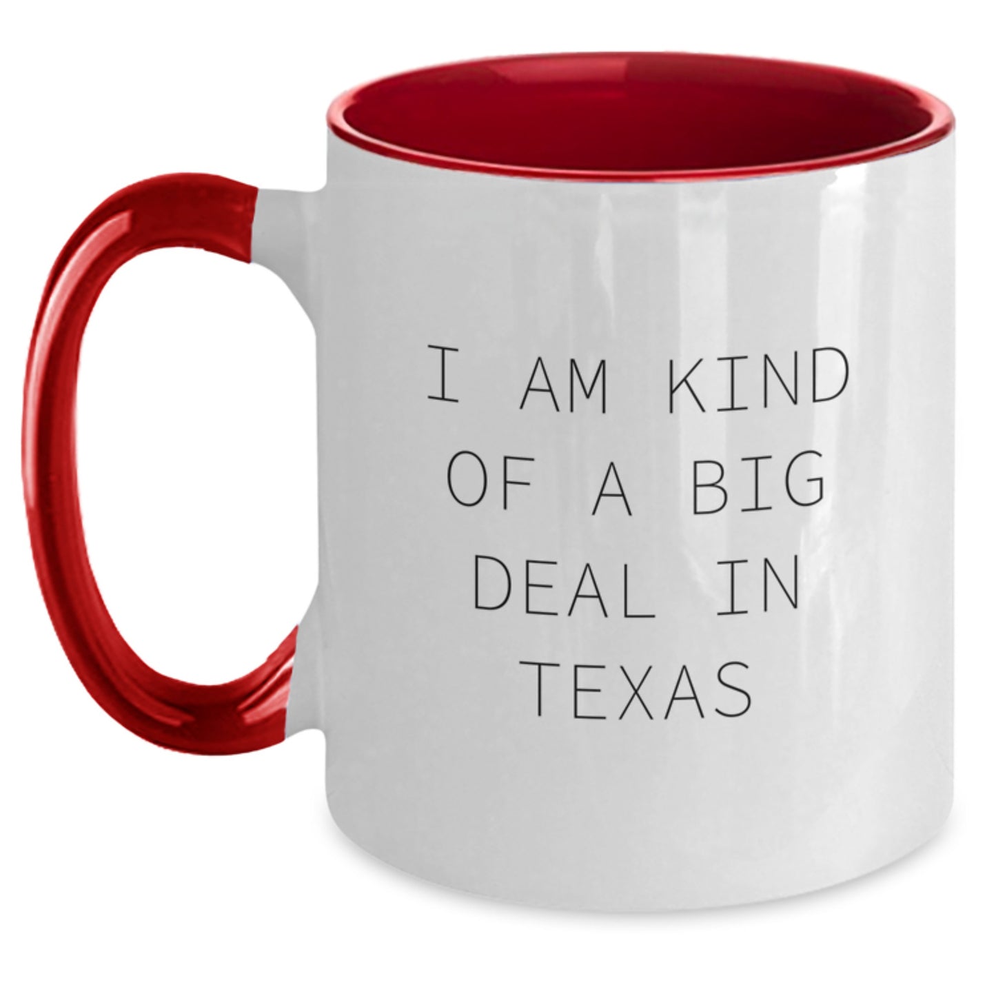 Texas Proud Funny Two Tone Coffee Mugs from Friends Gifts for Graduates - Main