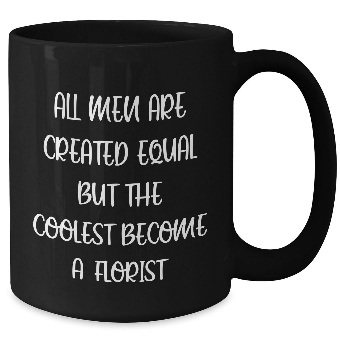 Florist Humor Coffee Mugs Gifts for Men from Friends, Unique Black Coffee Mug for Father's Day - Additional