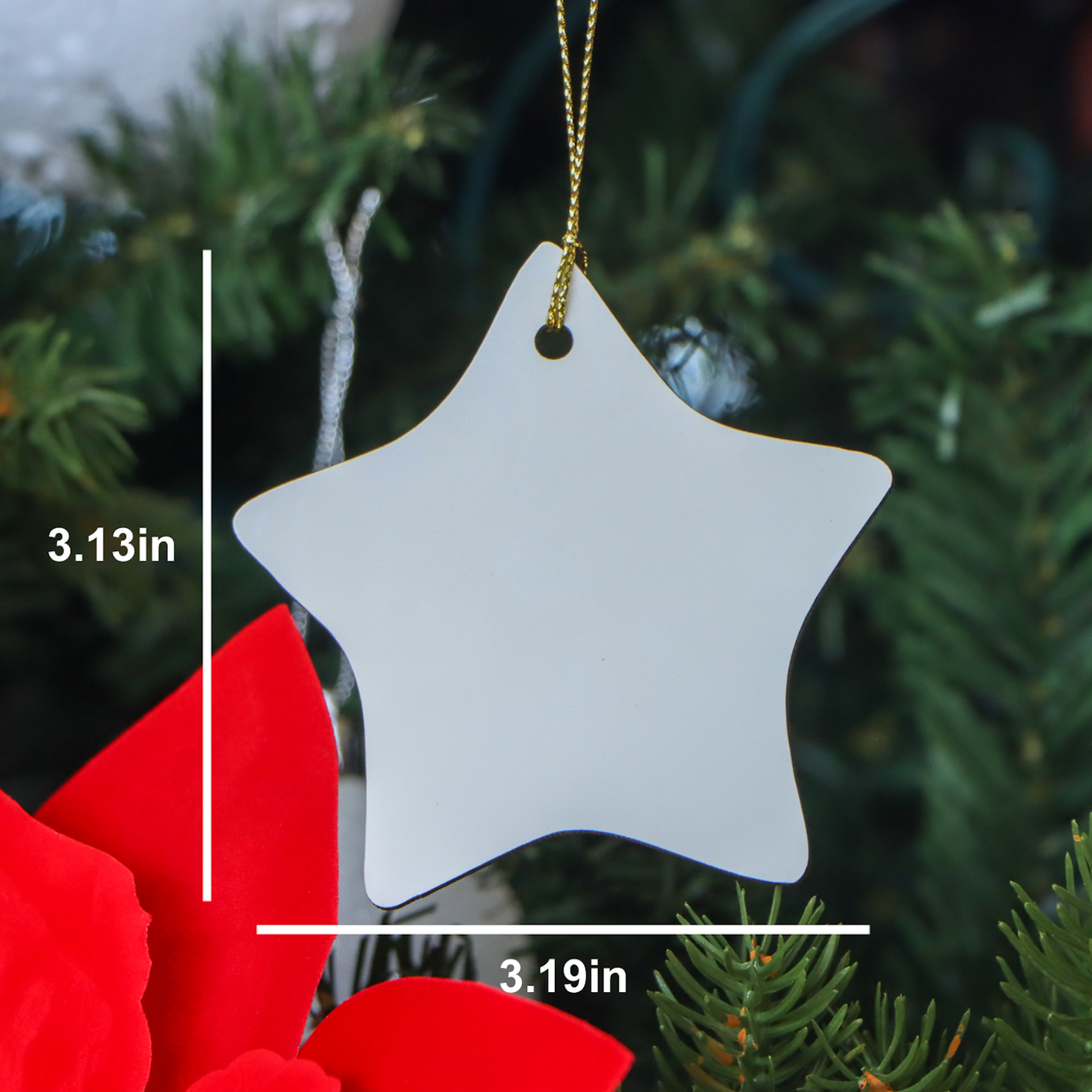 Funny I Just Want To Be A Stay At Home Great Dane Mom Star Ornament Gifts for Dog Lovers on Christmas - Image 2