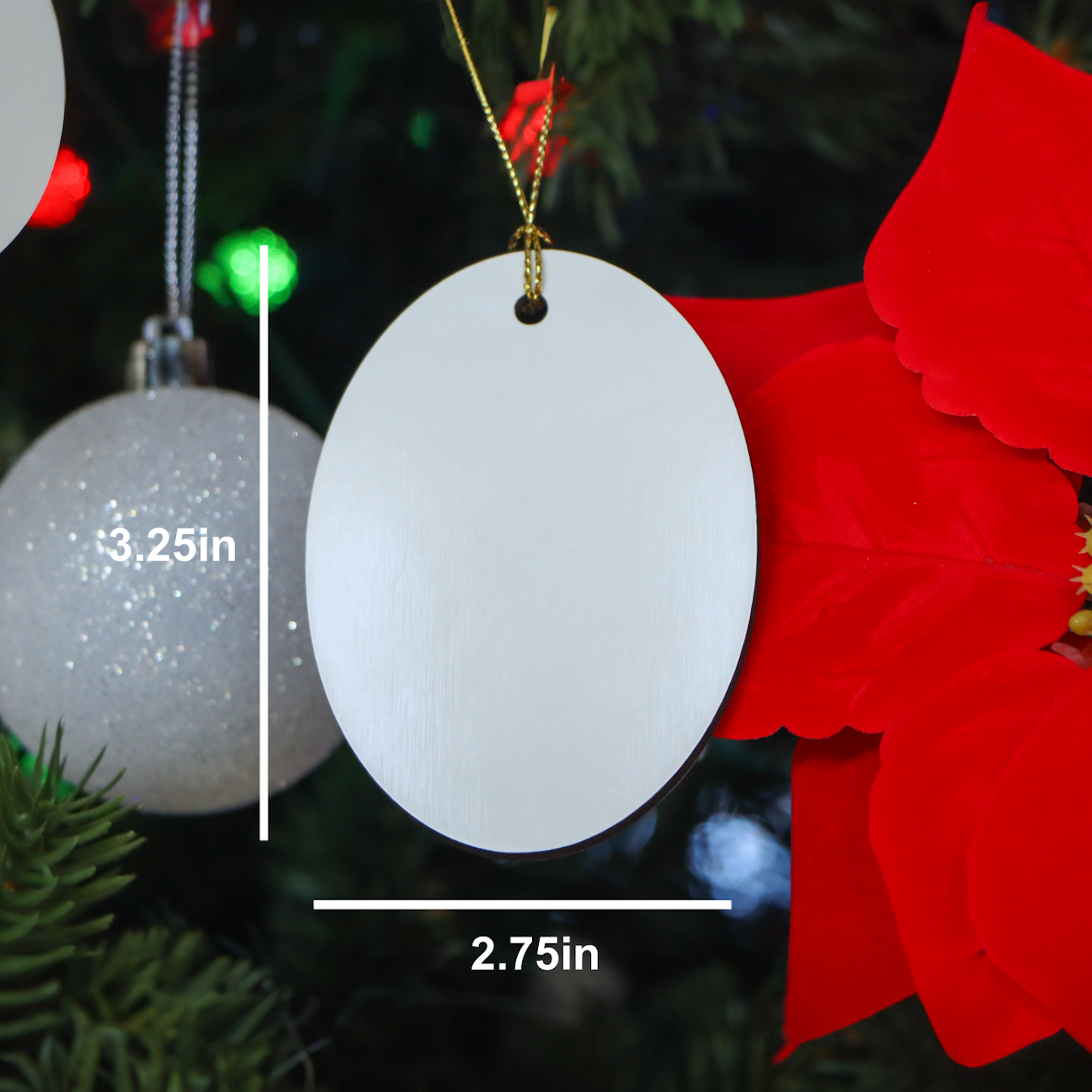 Massage Therapist Gifts from Men for Christmas Oval Ornament Keep Calm, I'm almost A Massage Therapist. - Image 2