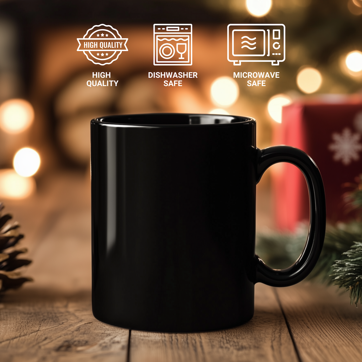 Funny Personal Care Aide Gifts from Men for Mother's Day - Black Coffee Mug 'All Men Are Created Equal But The Coolest Become A Personal Care Aide' - Unique Gifts from Family and Friends - Additional