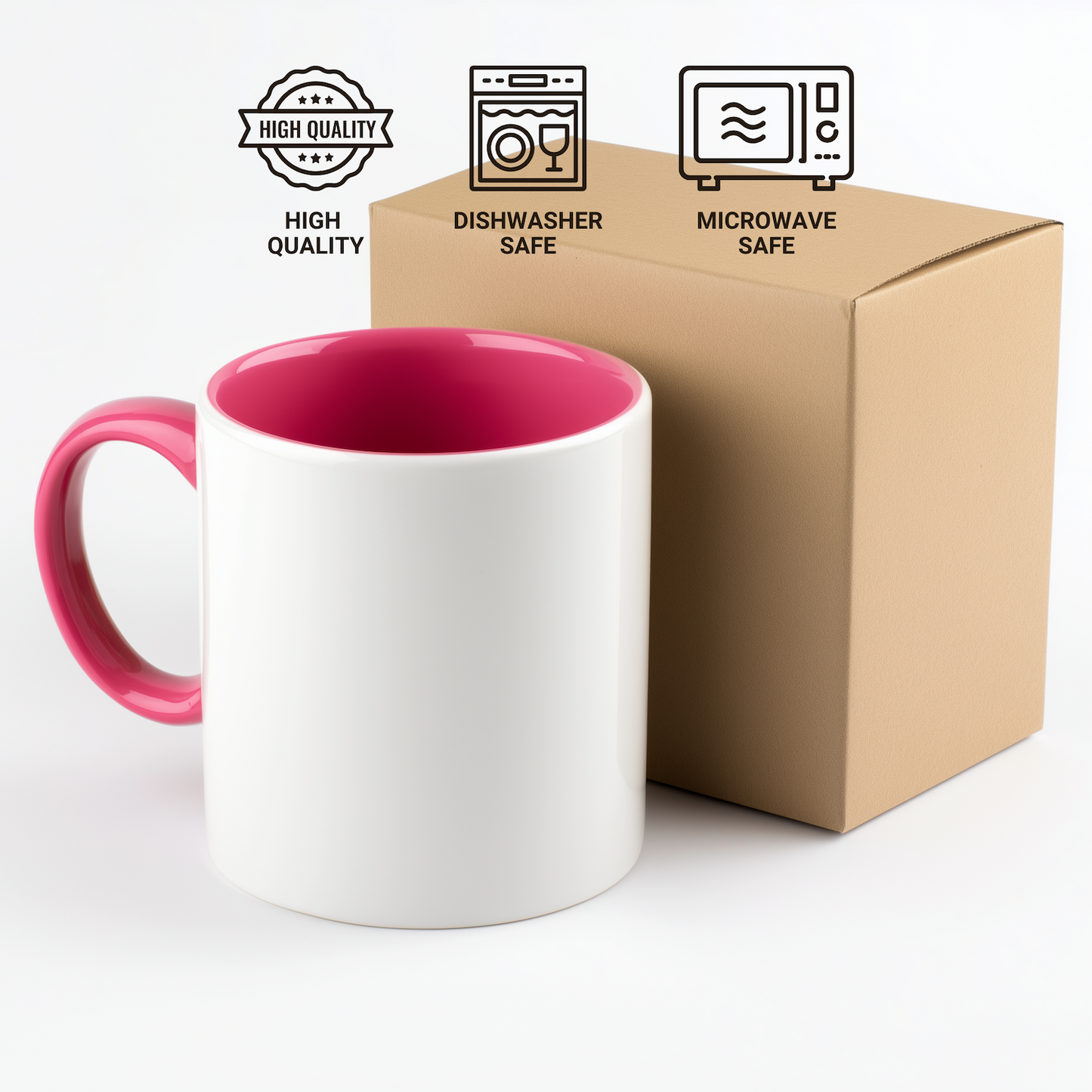 Funny Farmer Gifts from Men to Women, 'Farmer. Because Freaking' genius Is Not An Official Job Title.' Two Tone Coffee Mug for Mother's Day - Additional