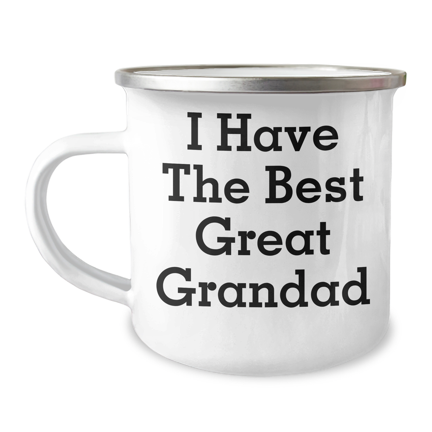 Funny Grandad Gifts from Men to Grandad, I Have The Best Great Grandad Camping Mug for Mother's Day - Image 1