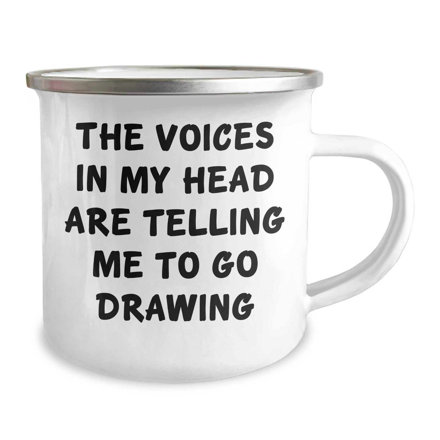 'Funny' Drawing Camping Mug, Gifts from Men to Drawing Lovers on Father's Day, Unique Gifts for Him - Image 2
