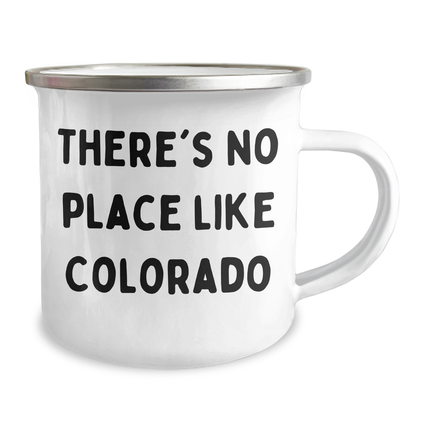 Colorado Camping Mug, Funny Quote 'There's No Place Like Colorado' - Gifts from Friends and Family for Father's Day - Image 2
