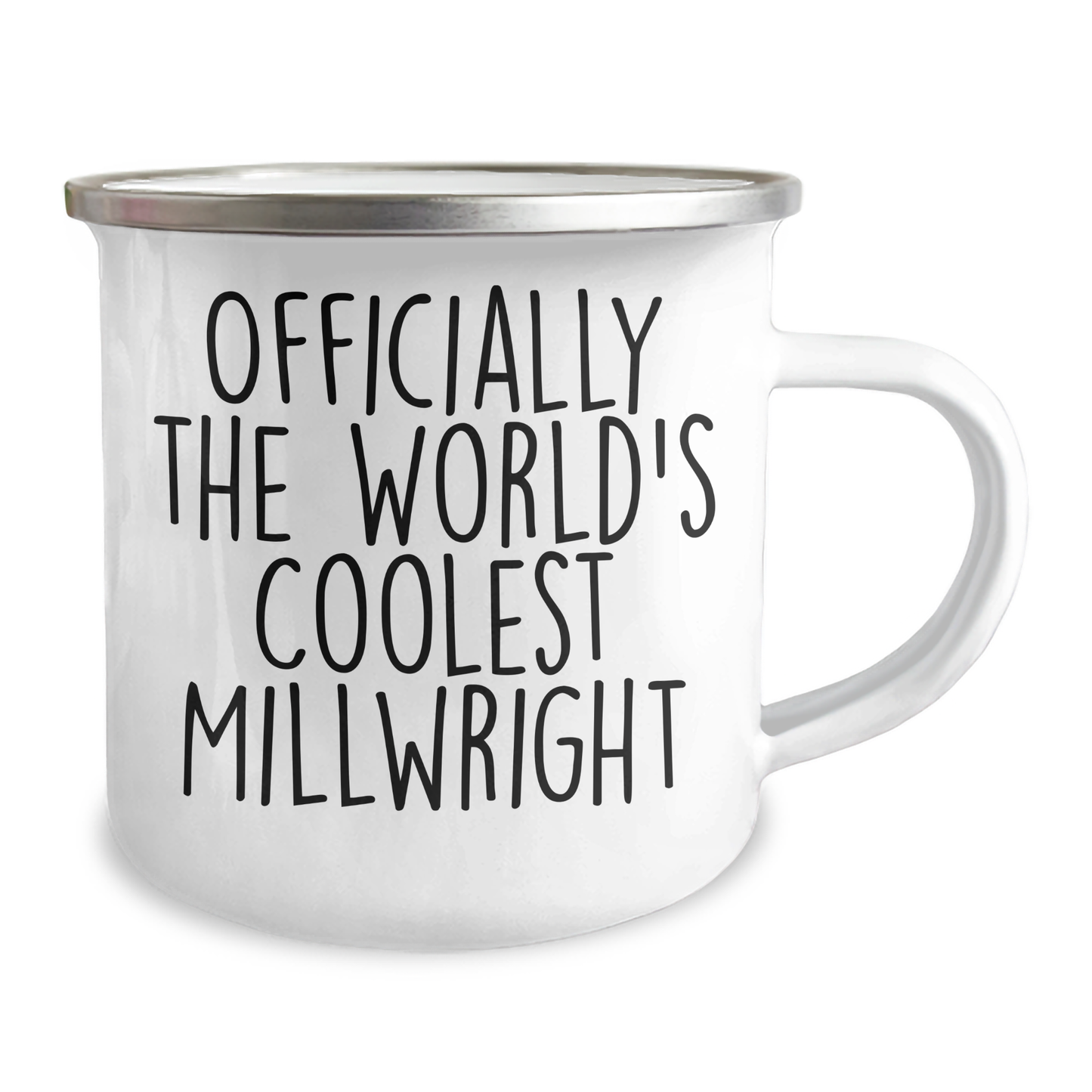 Officially The World's Coolest Millwright Gifts for Mother's Day, Funny Camping Mug from Friends for Family - Image 2