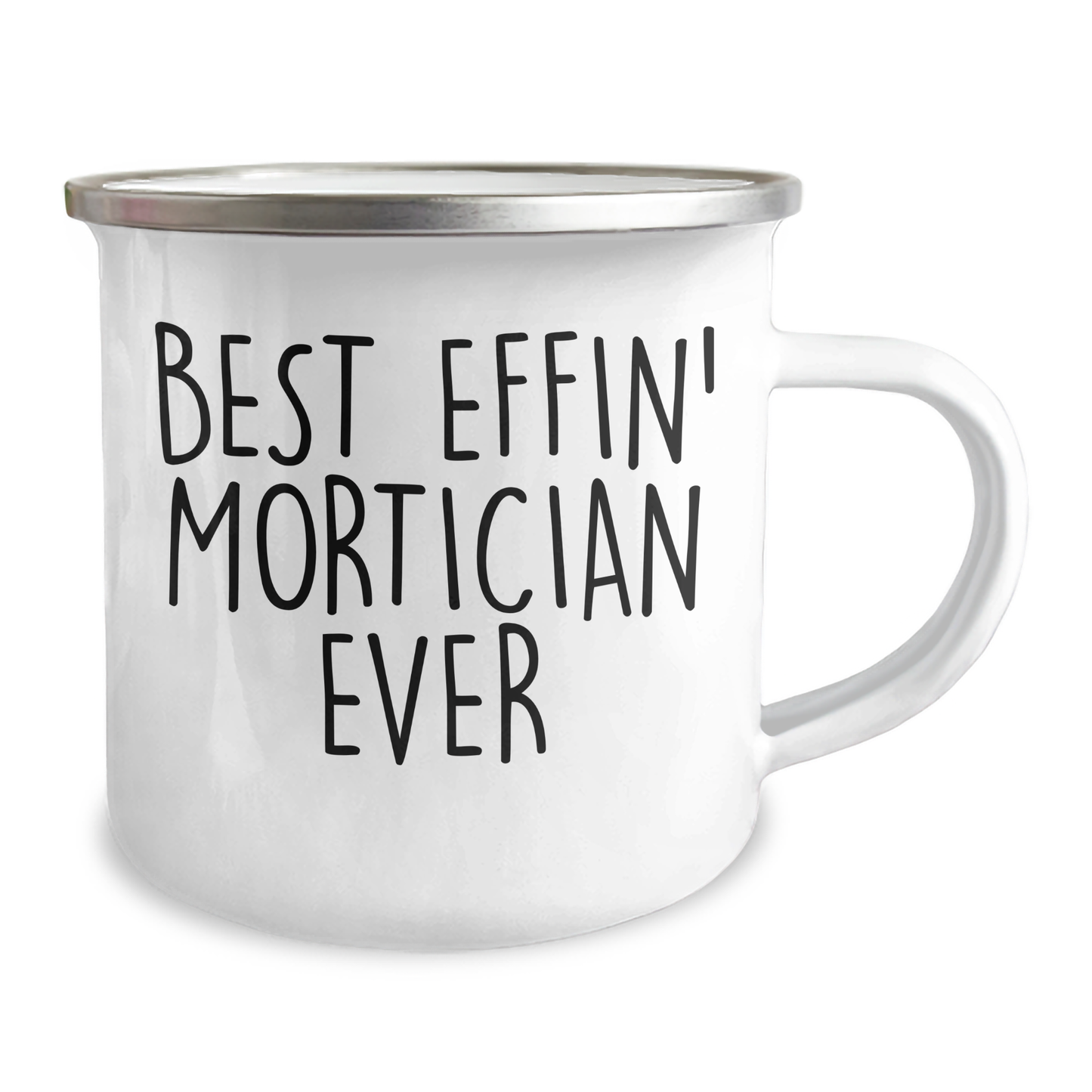 Funny Mortician Gifts for Mom, Best Effin' Mortician Ever Camping Mug for Mortician Lovers, Mother's Day Unique Gifts from Friends - Image 2