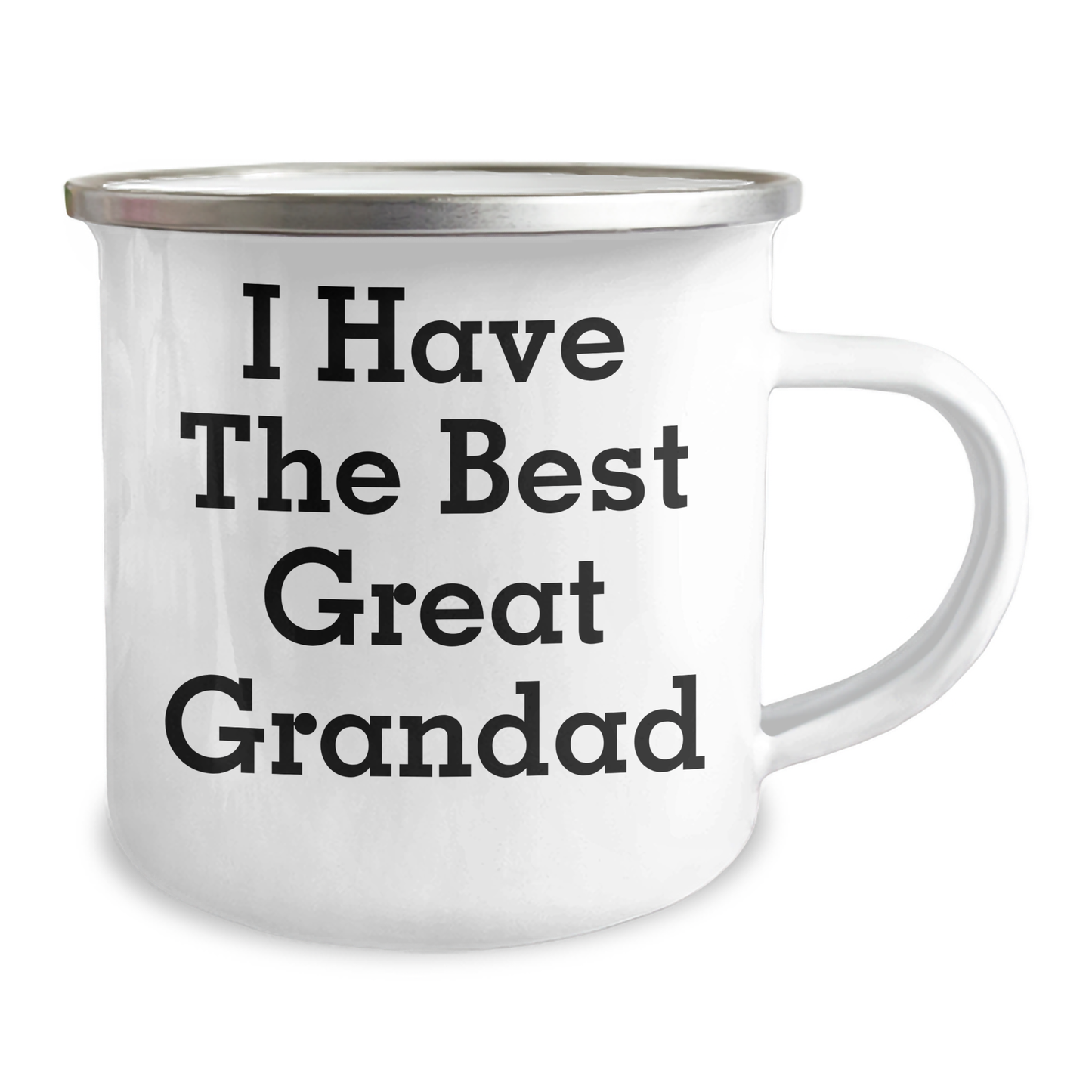 Funny Grandad Gifts from Men to Grandad, I Have The Best Great Grandad Camping Mug for Mother's Day - Image 2