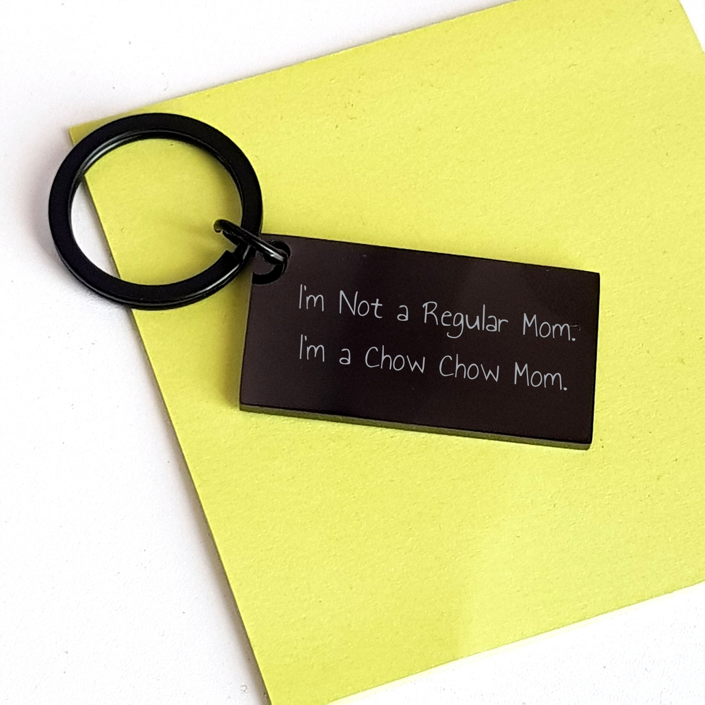 Chow Chow Dog Gifts, Funny Quote Keychain for Men, Unique Father's Day Unique Gifts from Mom, Gifts for Chow Chow Dog Owners - Image 3