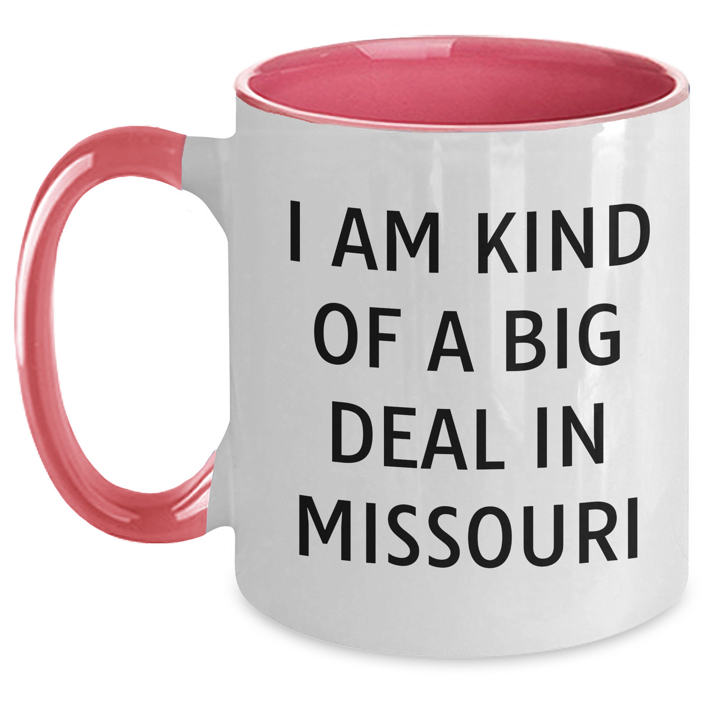 Funny Missouri Quote Two Tone Coffee Mug, Gifts from Friends and Family, Unique Father's Day Presents for Men, Missouri Enthusiasts, and More - Main