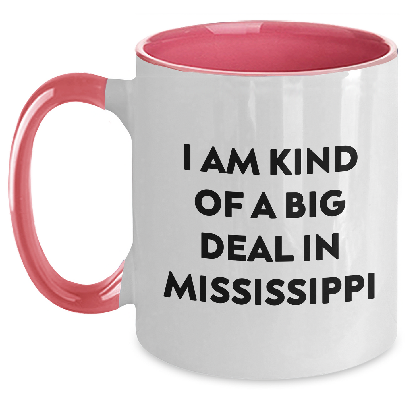 Mississippi Gifts - Funny Two Tone Coffee Mug, Gifts from Friends and Family for the Prime Selection Grad - Main