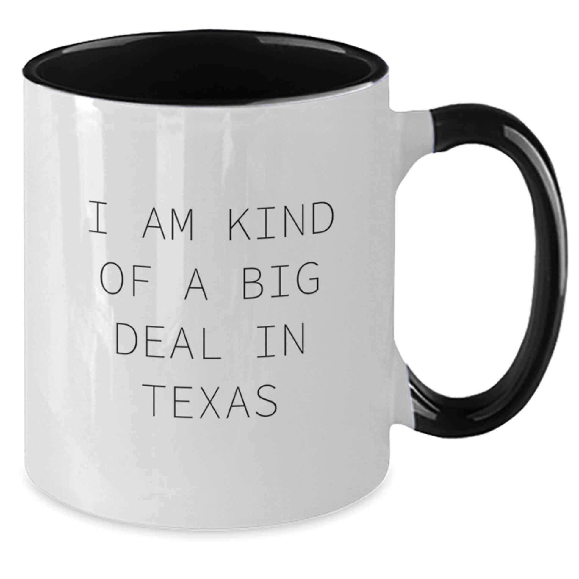 Texas Proud Funny Two Tone Coffee Mugs from Friends Gifts for Graduates - Additional
