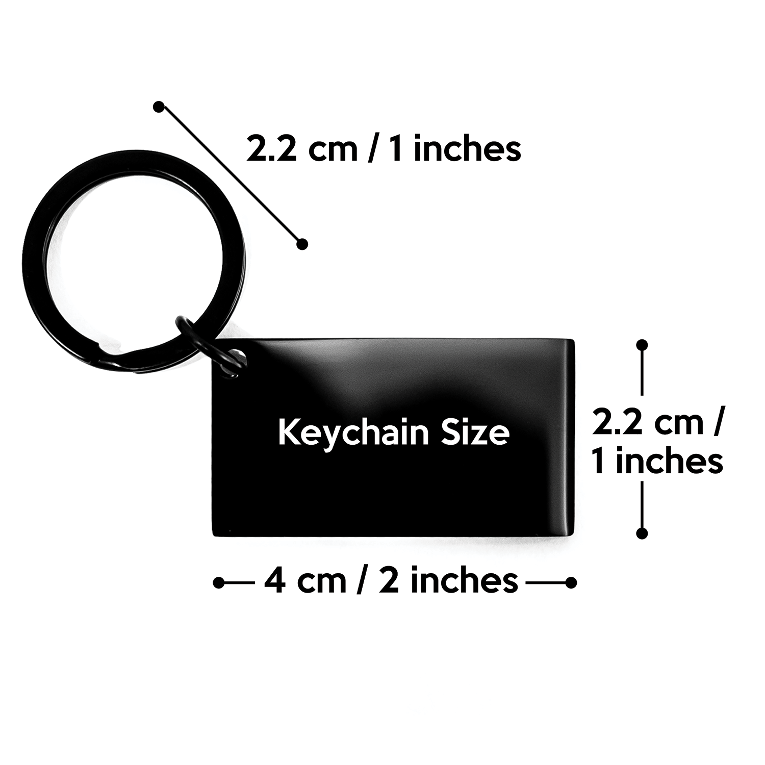 Funny Doberman Pinscher Dog Mom Keychain Gifts from Family for Men, Unique Fathers Day Presents, Engraved Stainless Steel Keyring - Image 4