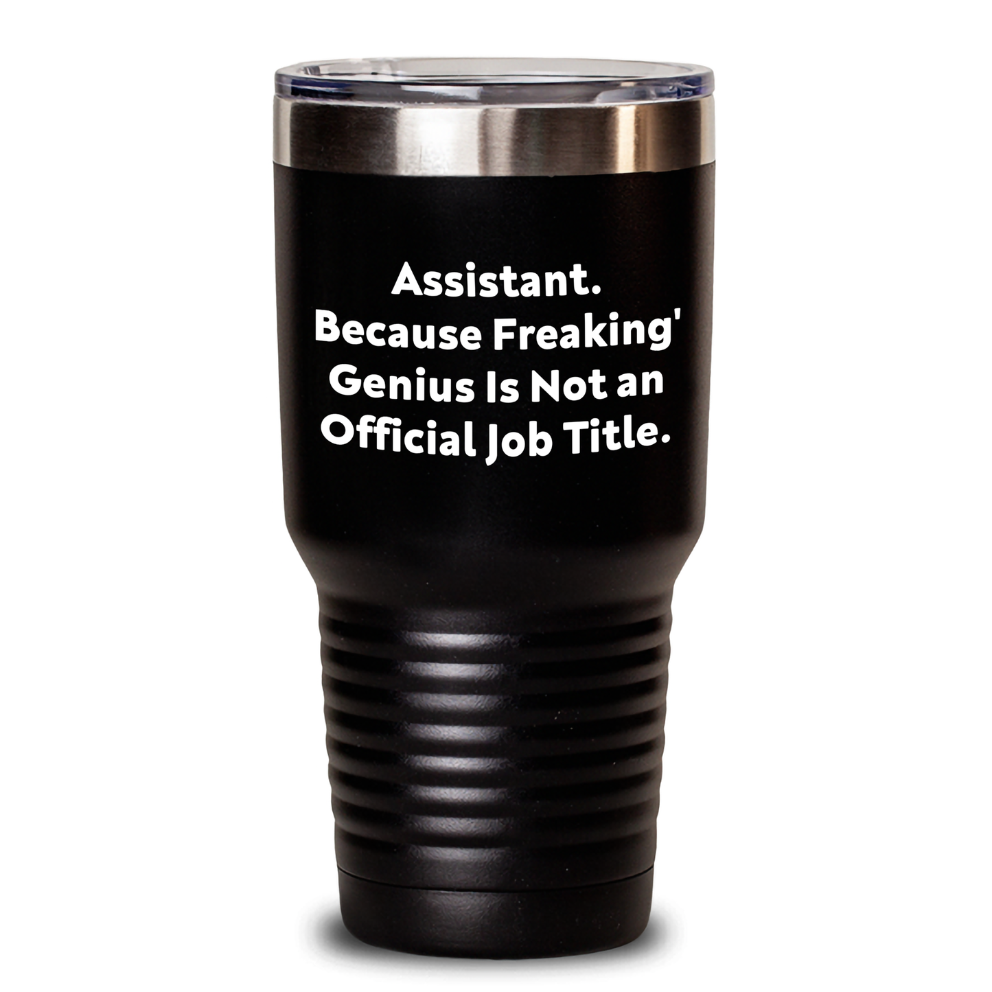 Funny Assistant Gifts, Inspirational Quote Tumblers, Gifts from Men to Assistant, 20oz or 30oz Stainless Steel Tumblers for Hot and Cold Drinks, Perfect for Father's Day, Funny Gifts for Assistant - Main