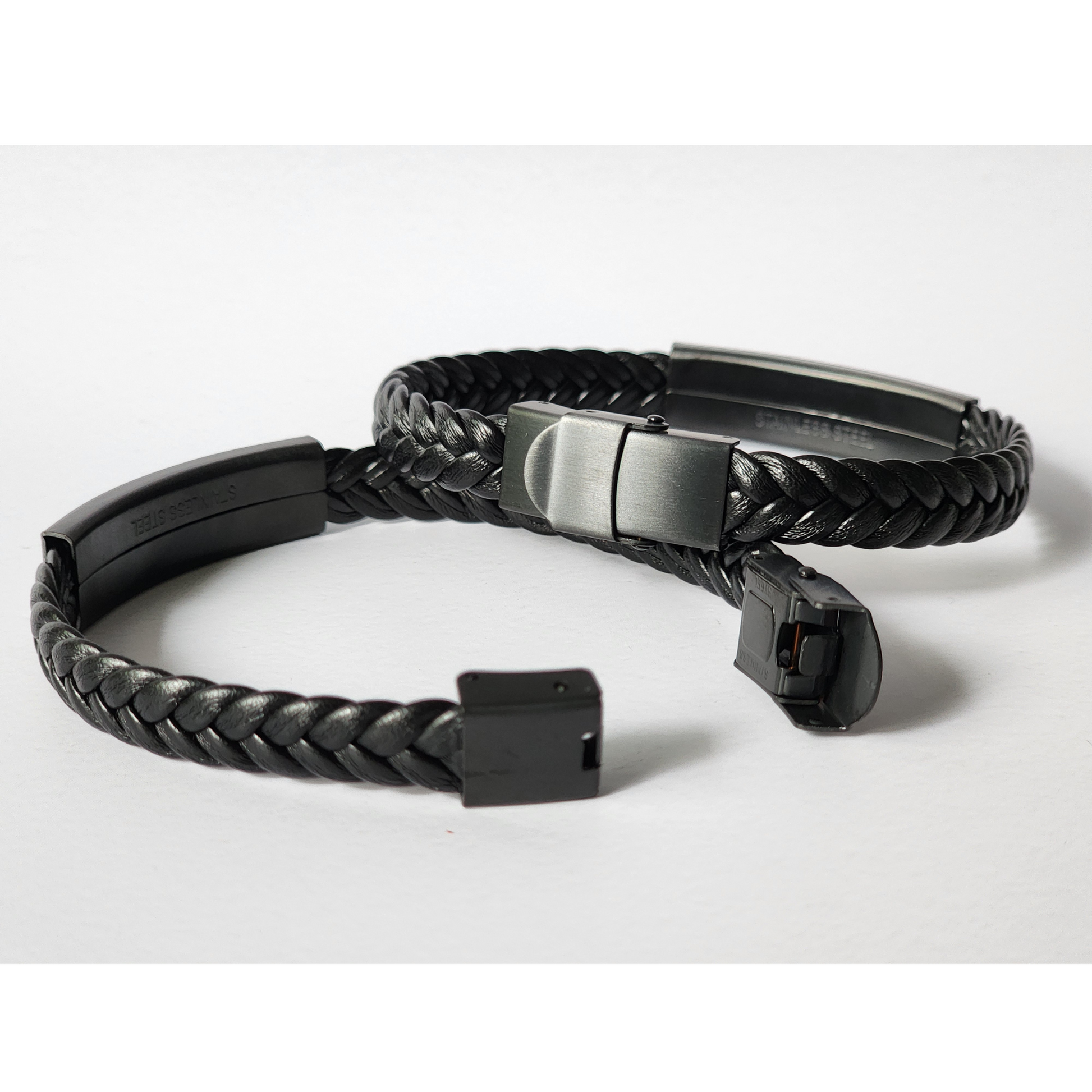 Stepmom Braided Leather Bracelet - Inspirational Engraved Jewelry for Birthday, Holidays, and More - Seek Me with All Your Heart - Unique Gift for Stepmom – view 5