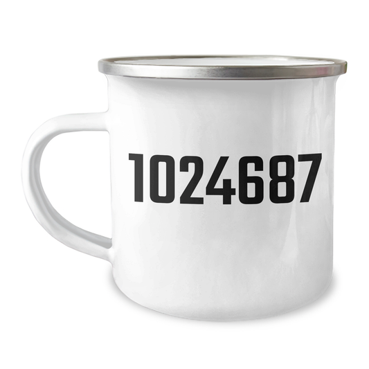 Wyoming Camping Mug, Funny Quote for Father's Day Unique Gifts from Friends and Family, 'There's No Place Like Wyoming' Camping Gifts for Men or Women - Image 1