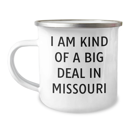 Missouri Proud Camping Mug, Funny Quote Inside - Gifts from Friends to Family, Father's Day Unique Gifts - Image 1