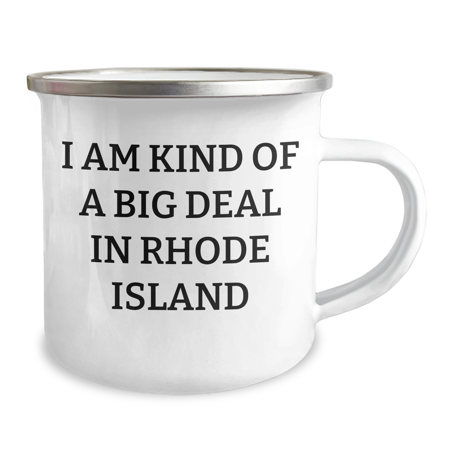 Rhode Island Camping Mug, Funny Quote for Graduates, Gifts from Friends for Women, Unique Gifts from Men, Funny Mugs for Camping, 'I Am Kind Of A Prime Selection In Rhode Island' - Image 2