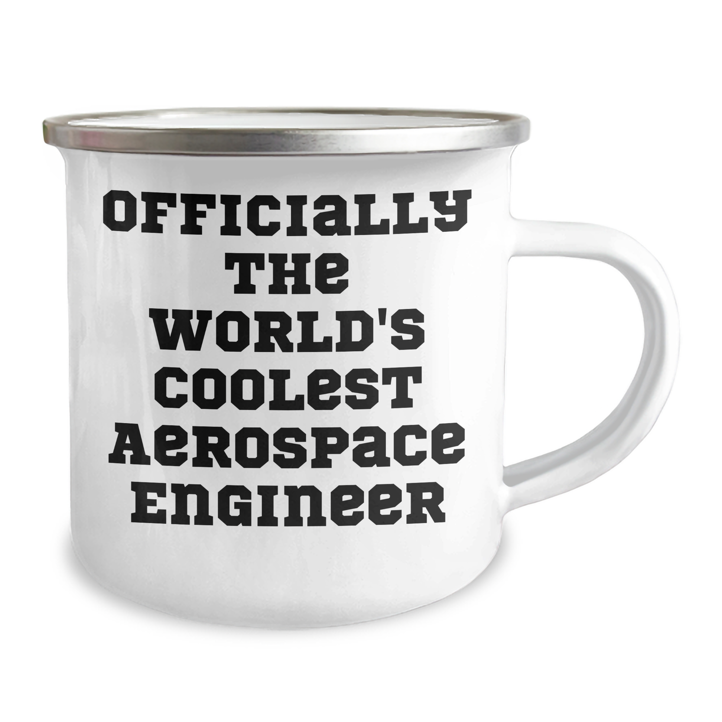 Funny Gifts from Friends, Family, or Coworkers for the World's Coolest Aerospace Engineer - Mother's Day Unique Camping Mug - Image 2