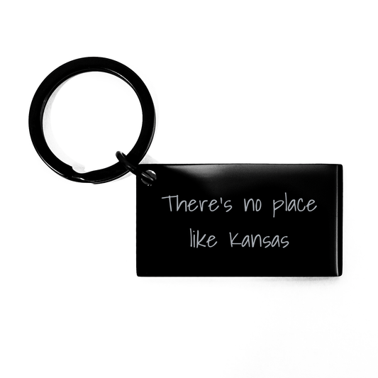Kansas Keychain Gifts from Men to Friends on Father's Day with Inspirational Quote - Unique and Thoughtful Present - Image 1