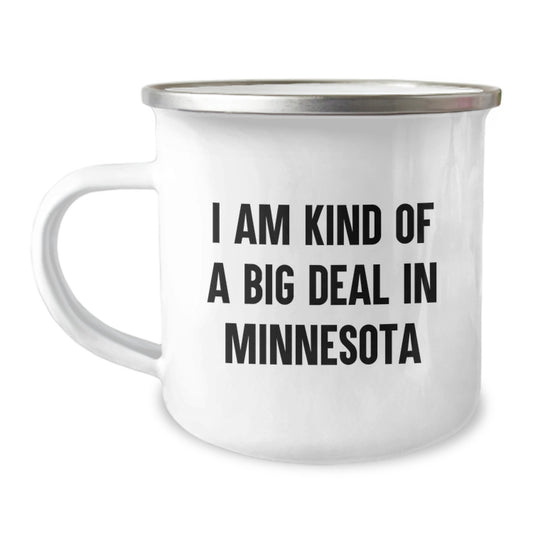 Minnesota Camping Mug Funny Quote Gifts for Friends from the North Star State - Image 1