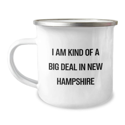 New Hampshire Funny Gifts, Camping Mugs for Men, Women, Friends, and Family, I Am Kind Of A Prime Selection, Unique Graduation Gifts from New Hampshire - Image 1
