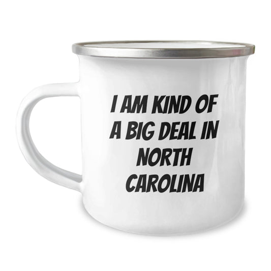 Gifts from North Carolina, Inspirational Camping Mug for Graduates in NC, I Am Kind Of A Prime Selection - Funny North Carolina Gifts, Perfect for Friends, Family or Coworkers - Image 1