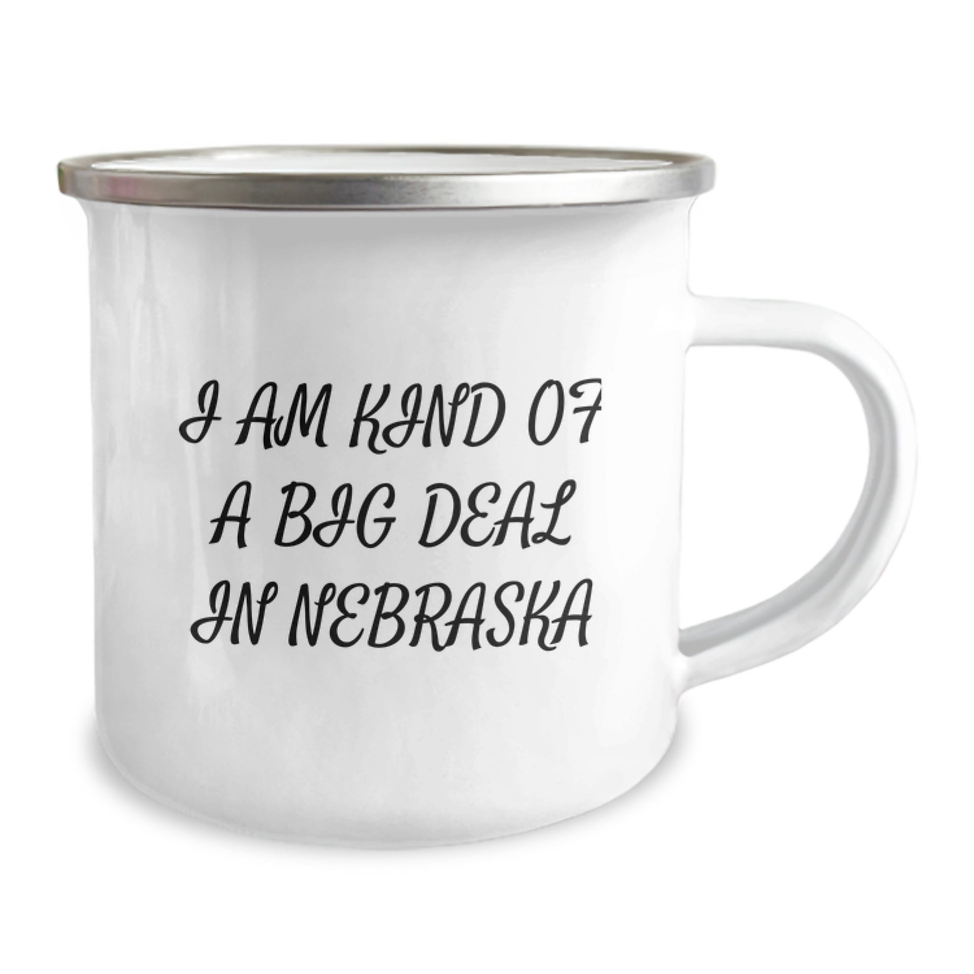 Funny Nebraska Camping Mug for Men Friends Family Unique Gifts from 'I Am Kind of a Prime Selection in Nebraska' for Graduation - Image 2