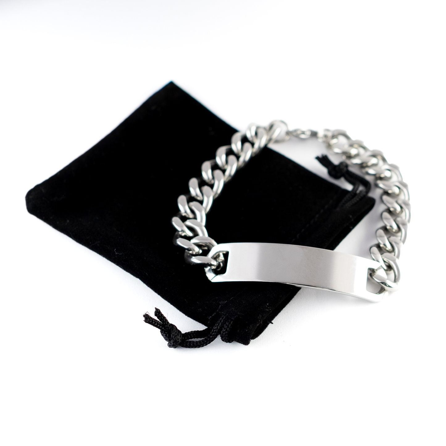 Stainless Steel Paramedic Cuban Chain Bracelet - Inspirational Gift for Heroes. Perfect Engraved Jewelry for Graduation, Birthday, Christmas and Veterans Day Celebration - Niche Bracelet for Paramedic Appreciation and Confidence Boost – view 3