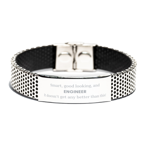 Engineer Stainless Steel Bracelet Smart and Stylish Gift for Graduation